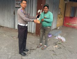 Subdit Gakkum Ditlantas Polda Sulsel Gelar Jumat Berkah