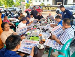 Ngopi Pagi di Warkop Makassar, Headline “Appi Energi Baru Demokrat Sulsel” Jadi Perbincangan Hangat