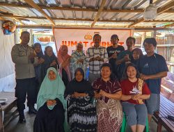 Jumat Curhat Polsek Ujung di Pemukiman Warga M.Kurdi, Dimanfaatkan Sebagai Sarana Silaturahmi Polisi Bersama Masyarakat