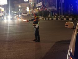 Antisipasi Balapan Liar, Polres Parepare Intensifkan Patroli Blue Light di Titik Rawan