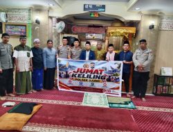 Safari Jumat Keliling di Masjid Istiqlal, Kapolsek Ujung Ajak Bersama Cegah Narkotika di Kalangan Remaja