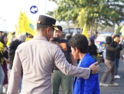 Kawal Aspirasi dengan Humanis, Polres Parepare Jamin Demokrasi Berjalan Sejuk dan Kondusif