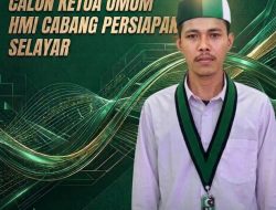 Hendri Taufik Terpilih Sebagai Ketua Umum HMI Cabang Persiapan Selayar