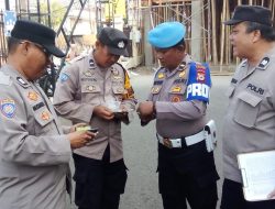 Pro Aktif Dukung Operasi Patuh 2026, Personil Polsek Ujung Ikuti Pemeriksaan Kelengkapan Kendaraan
