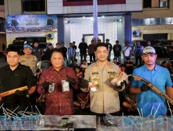 Polrestabes Makassar dan Polda Sulsel Gerebek Kampung Narkoba, Tiga Bandar Ditangkap